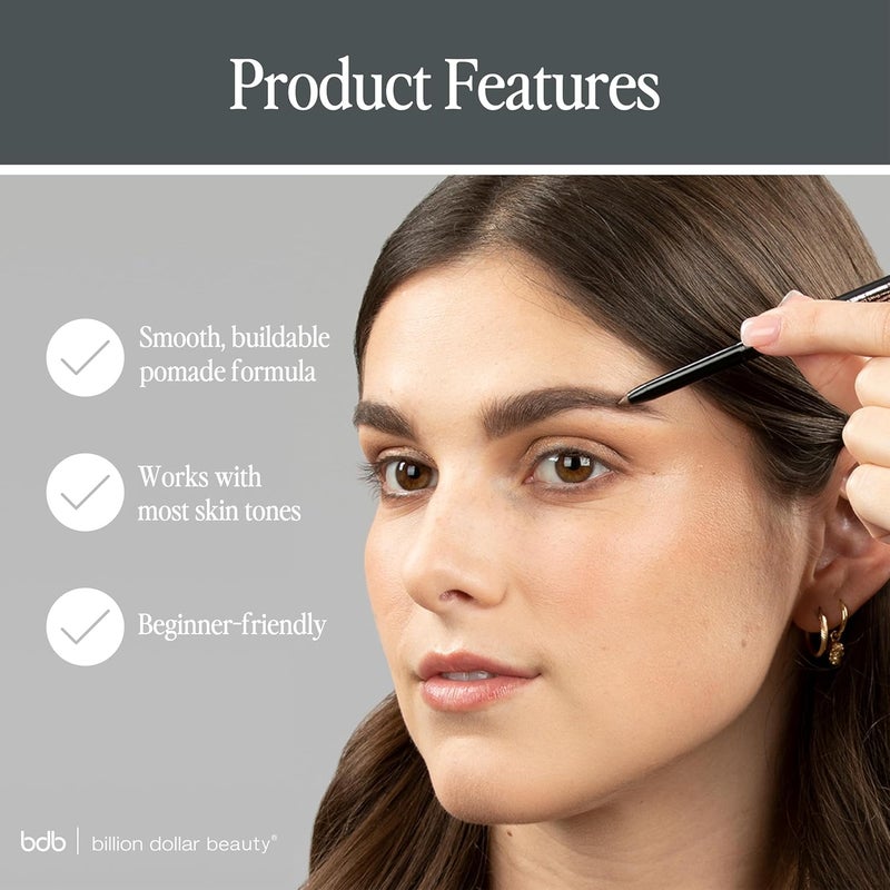 Billion Dollar Brows Eyebrow Color & Shaping Pencil - Universal Shade 0.27 G - Image 4